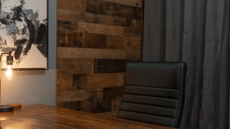 Client preparation area at Eagle media studio
